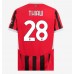 Maillot de foot AC Milan Malick Thiaw #28 Domicile vêtements 2024-25 Manches Courtes